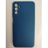 Чехол силиконовый Samsung A04s Silicone Cover Nano темно-синий