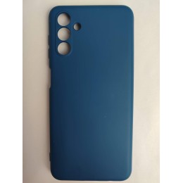 Чехол силиконовый Samsung A04s Silicone Cover Nano темно-синий