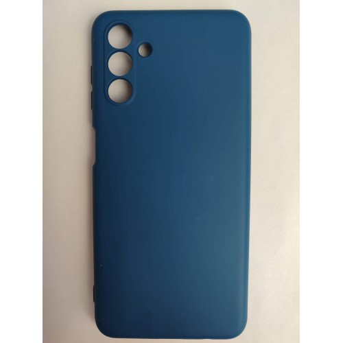 Чехол силиконовый Samsung A04s Silicone Cover Nano темно-синий