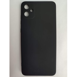 Чехол силиконовый Samsung A05 Silicone Case без лого черный