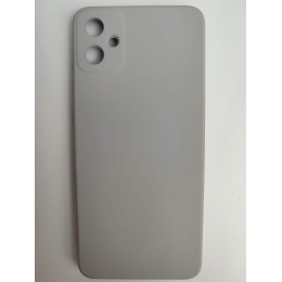 Чехол силиконовый Samsung A05 Silicone Case без лого серый