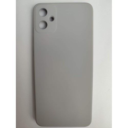 Чехол силиконовый Samsung A05 Silicone Case без лого серый