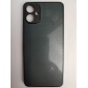 Чехол силиконовый Samsung A06 матовый цветной с защитой камеры серый