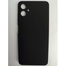 Чехол силиконовый Samsung A06 Silicone Case без лого черный