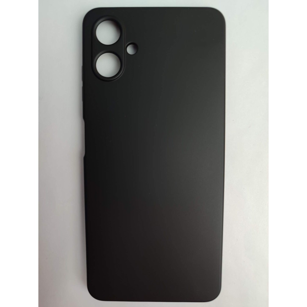 Чехол силиконовый Samsung A06 Silicone Cover Nano черный