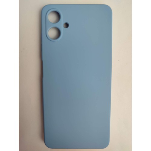 Чехол силиконовый Samsung A06 Silicone Cover Nano голубой