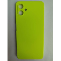 Чехол силиконовый Samsung A06 Silicone Cover Nano салатовый