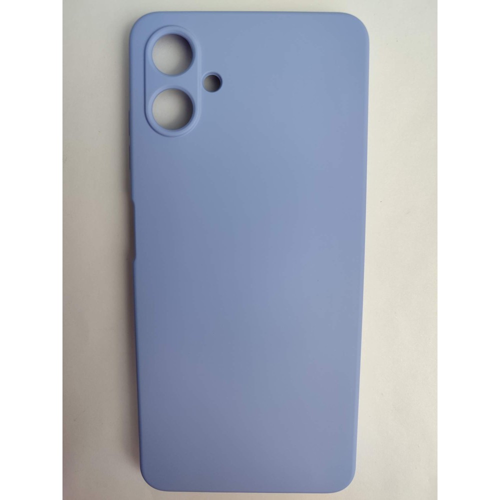 Чехол силиконовый Samsung A06 Silicone Cover Nano сиреневый