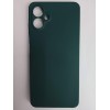 Чехол силиконовый Samsung A06 Soft Touch зеленый