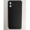 Чехол силиконовый Samsung A07 Silicone Case без лого черный