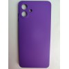 Чехол силиконовый Samsung A07 Silicone Case без лого фиолетовый