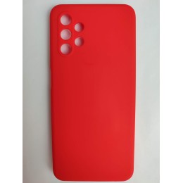 Чехол силиконовый Samsung A13 красный