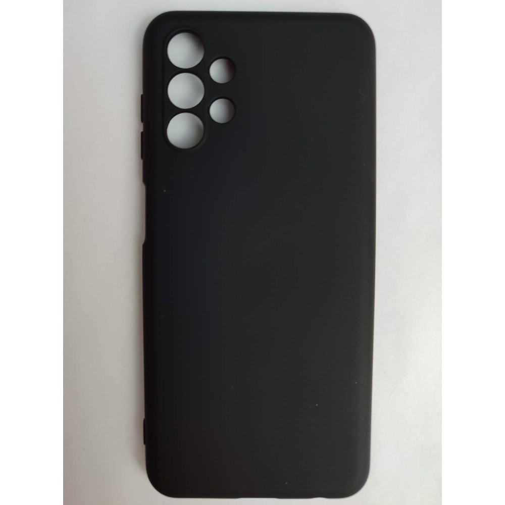 Чехол силиконовый Samsung A13 Silicone Cover Nano черный