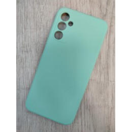 Чехол силиконовый Samsung A14 Silicone Case New Era бирюзовый