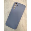 Чехол силиконовый Samsung A14 Silicone Case New Era серый