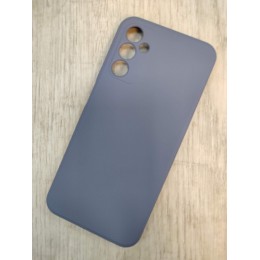 Чехол силиконовый Samsung A14 Silicone Case New Era серый