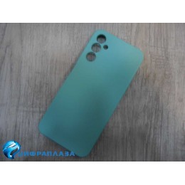 Чехол силиконовый Samsung A14 Silicone Cover Nano 2mm бирюзовый