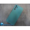 Чехол силиконовый Samsung A14 Silicone Cover Nano бирюзовый