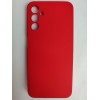 Чехол силиконовый Samsung A14 Silicone Cover Nano красный