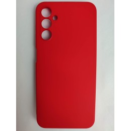 Чехол силиконовый Samsung A14 Silicone Cover Nano красный