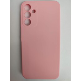 Чехол силиконовый Samsung A15 Silicone Case без лого розовый