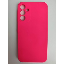 Чехол силиконовый Samsung A15 Silicone Cover без лого фуксия