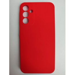 Чехол силиконовый Samsung A15 Silicone Cover без лого красный