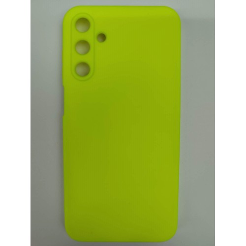 Чехол силиконовый Samsung A15 Silicone Cover Nano 2mm салатовый