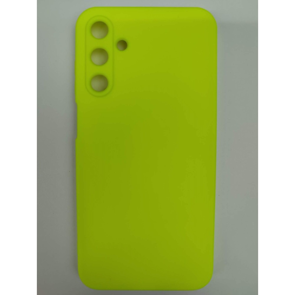 Чехол силиконовый Samsung A15 Silicone Cover Nano салатовый