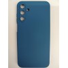 Чехол силиконовый Samsung A15 Silicone Cover Nano темно-синий