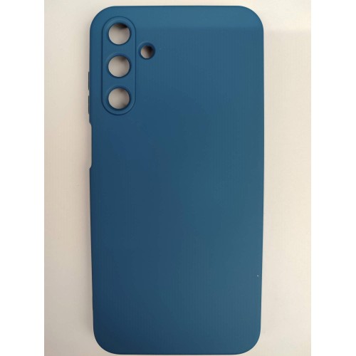 Чехол силиконовый Samsung A15 Silicone Cover Nano темно-синий