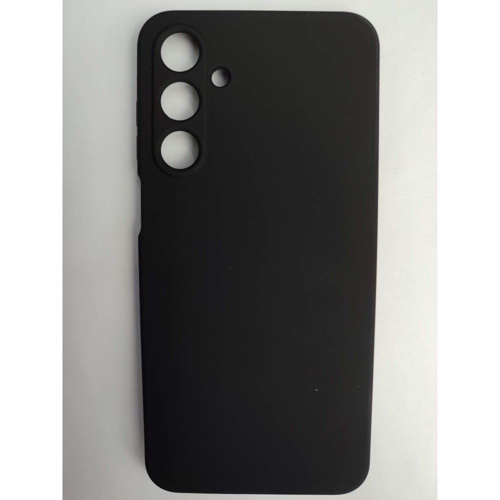Чехол силиконовый Samsung A16 Silicone Case без лого черный