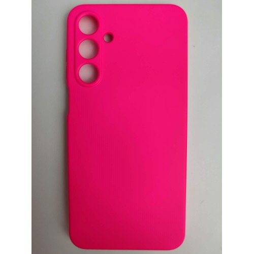 Чехол силиконовый Samsung A16 Silicone Cover Nano 2mm фуксия