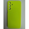 Чехол силиконовый Samsung A16 Silicone Cover Nano 2mm салатовый