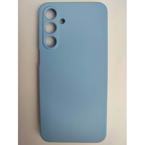 Чехол силиконовый Samsung A16 Silicone Cover Nano 2mm светло-голубой