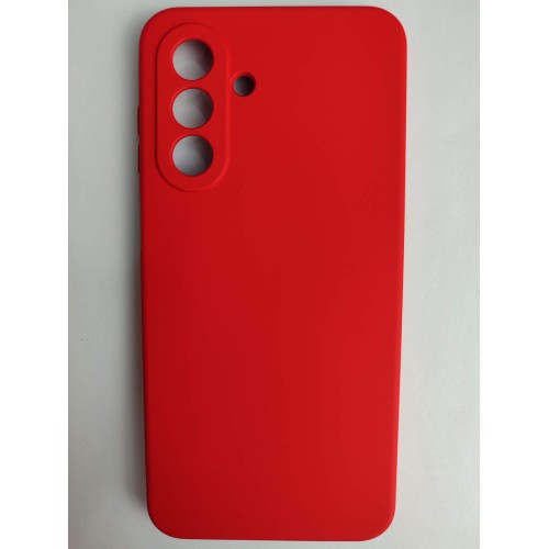 Чехол силиконовый Samsung A17/A26 Silicone Case без лого красный