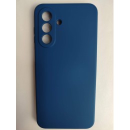 Чехол силиконовый Samsung A17/A26 Silicone Case без лого темно-синий