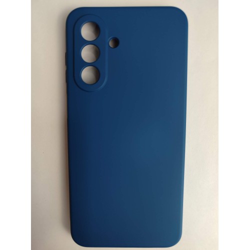 Чехол силиконовый Samsung A17/A26 Silicone Case без лого темно-синий