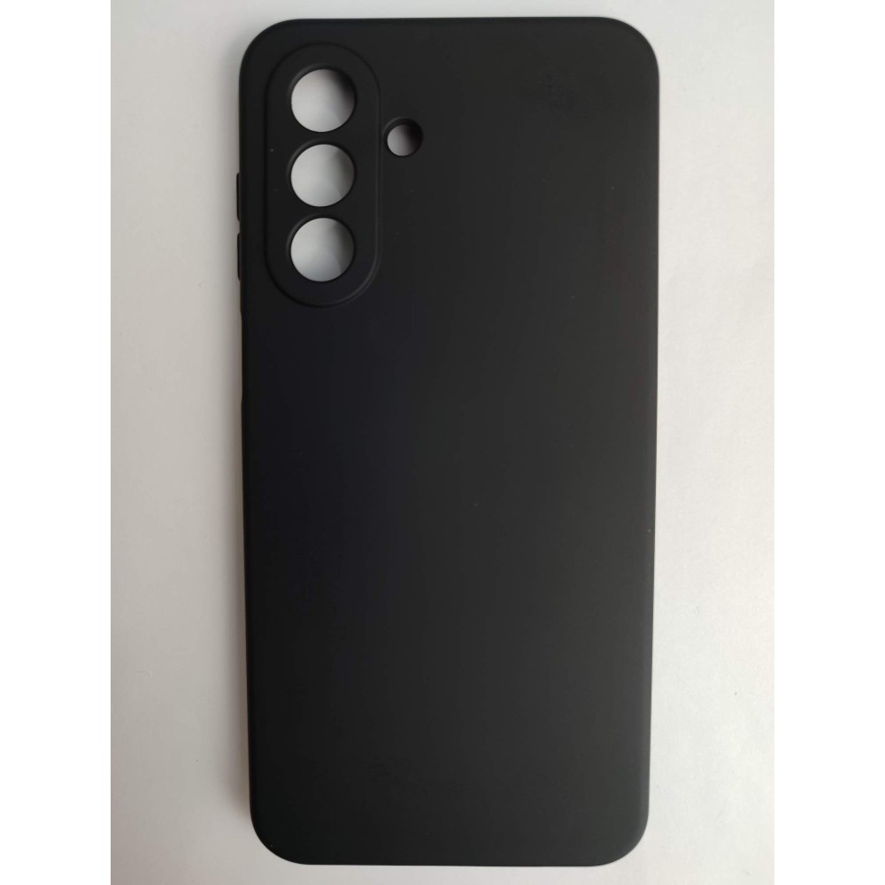 Чехол силиконовый Samsung A17 Silicone Case без лого черный