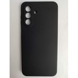 Чехол силиконовый Samsung A17 Silicone Case без лого черный