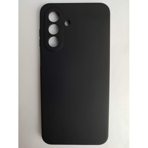 Чехол силиконовый Samsung A17 Silicone Case без лого черный