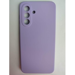 Чехол силиконовый Samsung A17 Silicone Case без лого сиреневый
