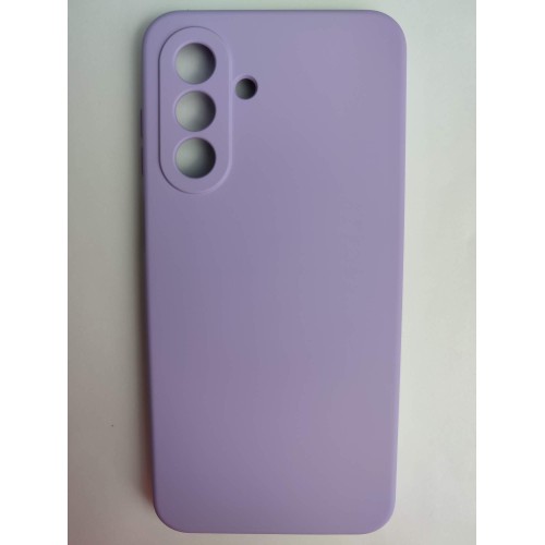 Чехол силиконовый Samsung A17 Silicone Case без лого сиреневый