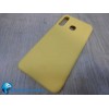 Чехол силиконовый Samsung A20 Silicone Case New Era желтый