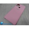 Чехол силиконовый Samsung A21S Silicone Case Soft Touch розовый