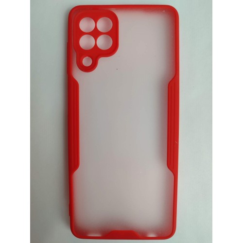 Чехол силиконовый Samsung A22 Limpid Case красный