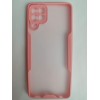 Чехол силиконовый Samsung A22 Limpid Case розовый