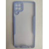 Чехол силиконовый Samsung A22 Limpid Case сиреневый