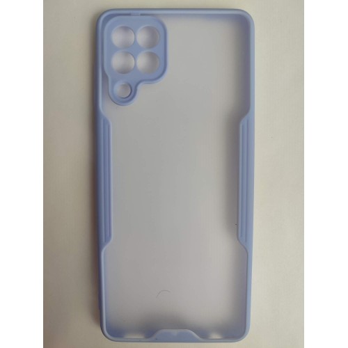 Чехол силиконовый Samsung A22 Limpid Case сиреневый