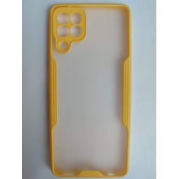 Чехол силиконовый Samsung A22 Limpid Case желтый